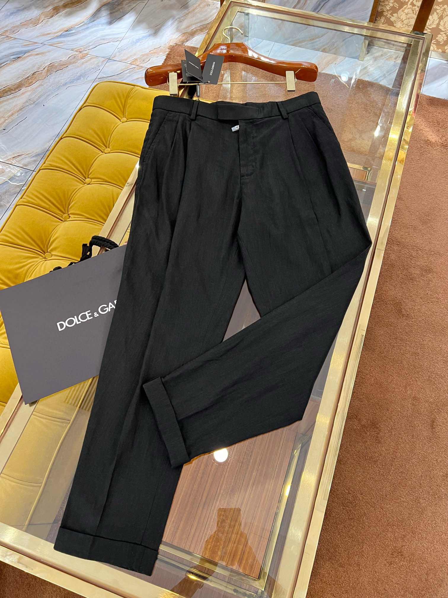 [홍콩명품] 돌체앤가바나 2025 남성용 린넨 바지 DG429 HD 홍콩명품의류,구매대행,온라인명품