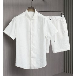 [홍콩명품.Loro Piana] 로로피아나 2025 린넨 반팔셔츠세트 LP446 PD 홍콩명품의류,구매대행,온라인명품