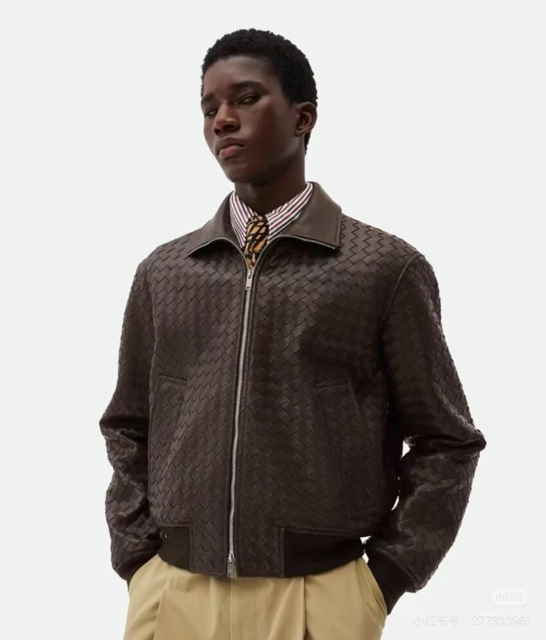 [홍콩명품.BOTTEGA VENETA]보테가베네타재킷 인트레치아토 가죽 블루종 자켓  BV126 HD, 홍콩명품의류,구매대행,온라인명품