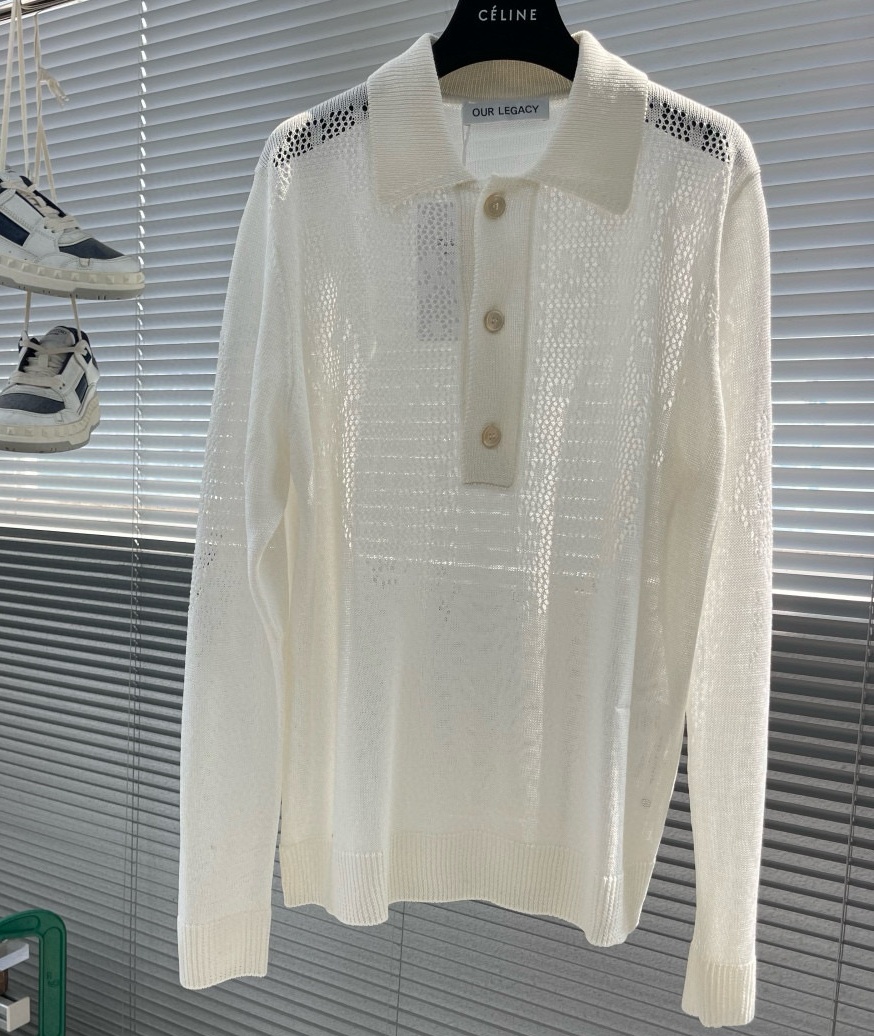 [홍콩명품.OUR LEGACY] 아워레가시 2025 남성용 니트긴팔티 GT170 HD 홍콩명품의류,구매대행,온라인명품