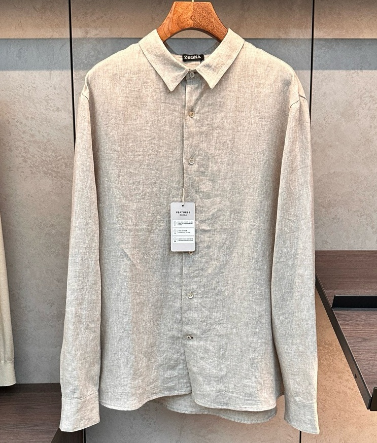 [홍콩명품.ZEGNA] 제냐 2025 남성용 린넨 셔츠 ZN615 HD 홍콩명품의류,구매대행,온라인명품
