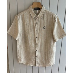 [홍콩명품.Ralph lauren] 랄프로렌 2025 남성용 린넨 반팔셔츠 GT179 PD 홍콩명품의류,구매대행,온라인명품