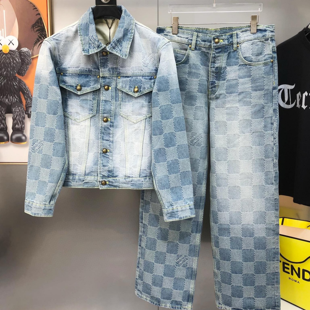 [홍콩명품.LOUIS VUITTON] 루이비통 2025 남성용 자켓세트 LV2006 PD 홍콩명품의류,구매대행,온라인명품