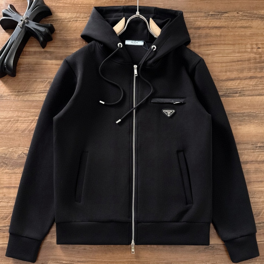 [홍콩명품.PRADA] 프라다 2025 남성용 후드자켓 PD1418 YB 홍콩명품의류,구매대행,온라인명품