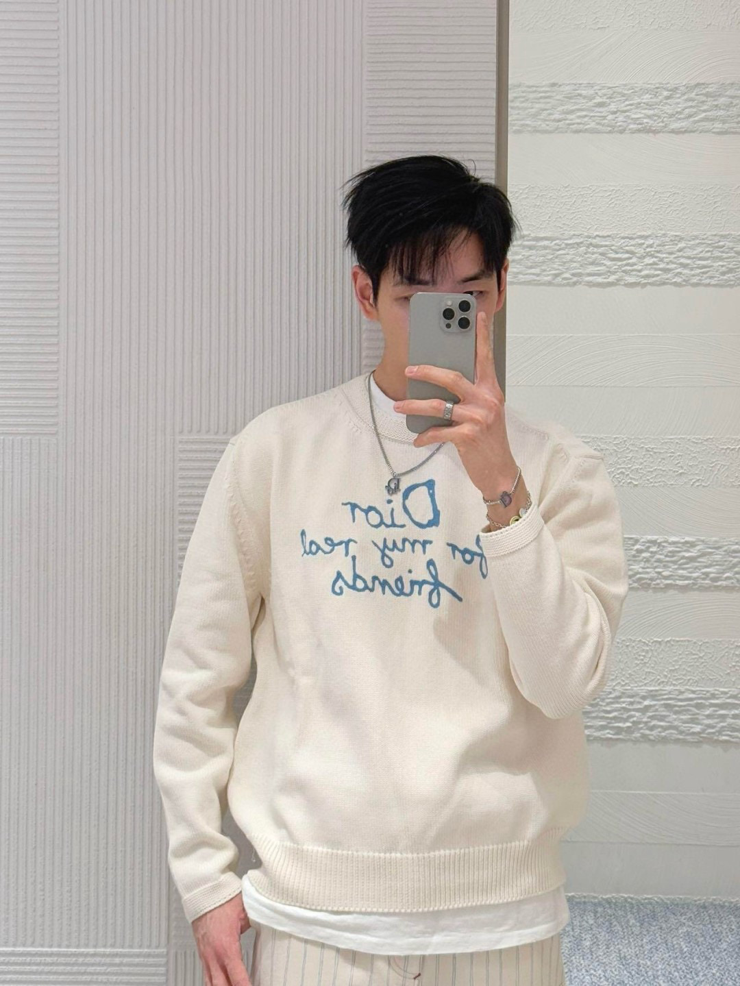 [홍콩명품.Christian Dior] 크리스챤 디올 2025 남성용 니트 풀오버 CD965 HD 홍콩명품의류,구매대행,온라인명품