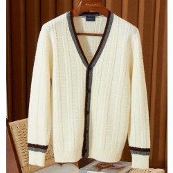 [홍콩명품.loro piana]로로피아나 2025 남성용 캐시미어+울 가디건 LP537 HD 홍콩명품의류,구매대행,온라인명품