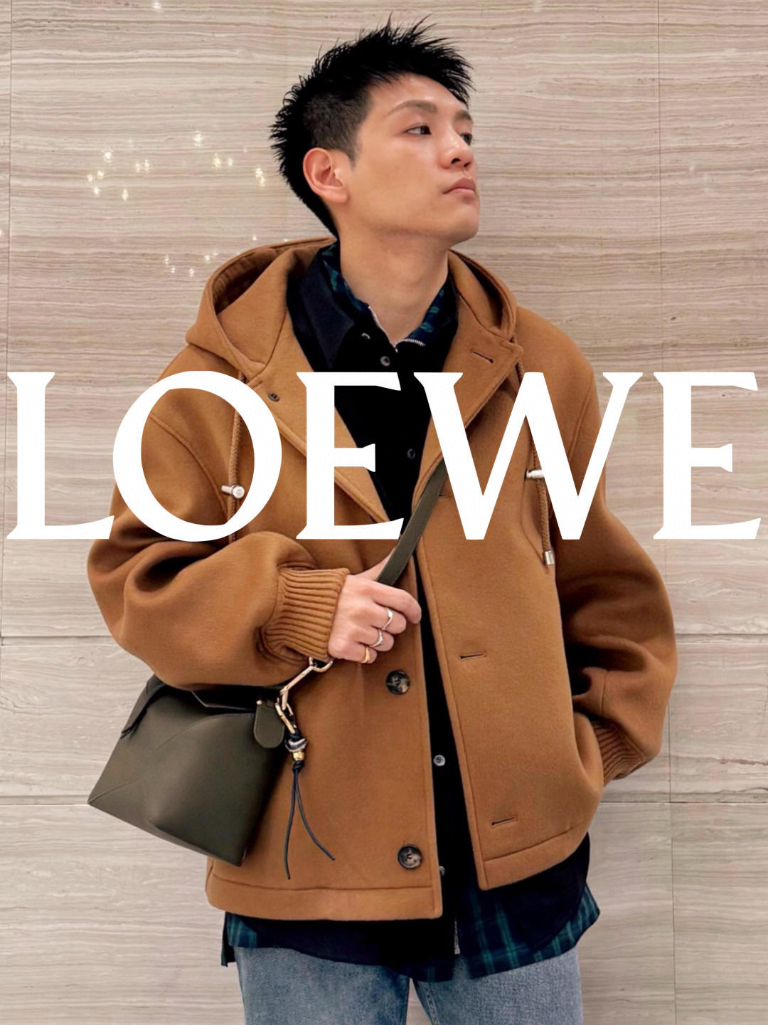 [홍콩명품.LOEWE] 로에베 2025 남성용 울 후드자켓 LE387 HD 홍콩명품의류,구매대행,온라인명품
