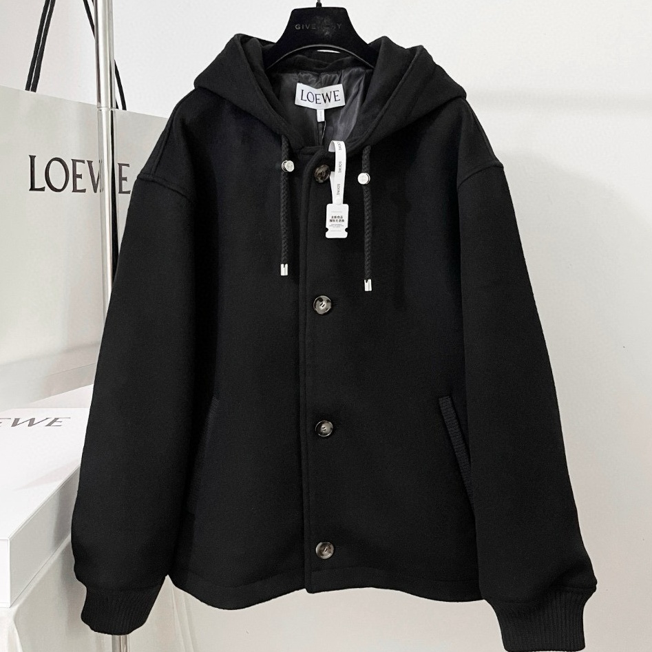 [홍콩명품.LOEWE] 로에베 2025 남성용 울 후드자켓 LE388 HD 홍콩명품의류,구매대행,온라인명품