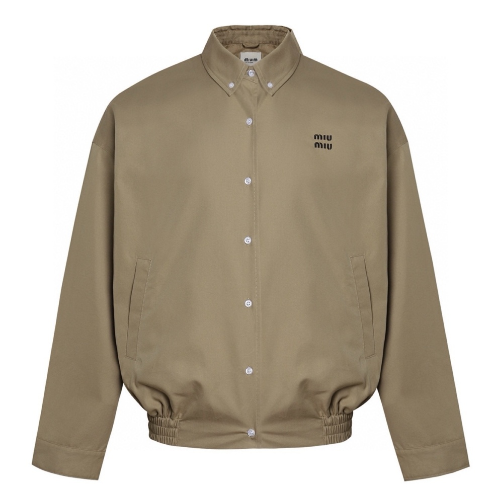 [홍콩명품,MIU MIU] 미우미우 25SS 로고 자켓 MM055 YB, 홍콩명품의류,구매대행,온라인명품