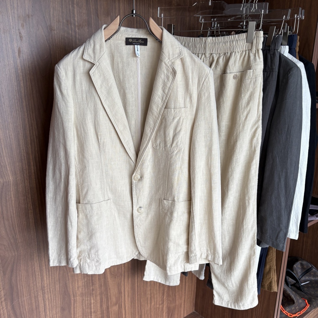 [홍콩명품.loro piana] 로로피아나 2025 남성용 린넨 수트자켓 세트 LP554 YB 홍콩명품의류,구매대행,온라인명품