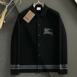 홍콩명품.BURBERRY] 버버리 2025 남성용 울혼방 자켓 가디건 BU1321 YB 홍콩명품의류,구매대행,온라인명품