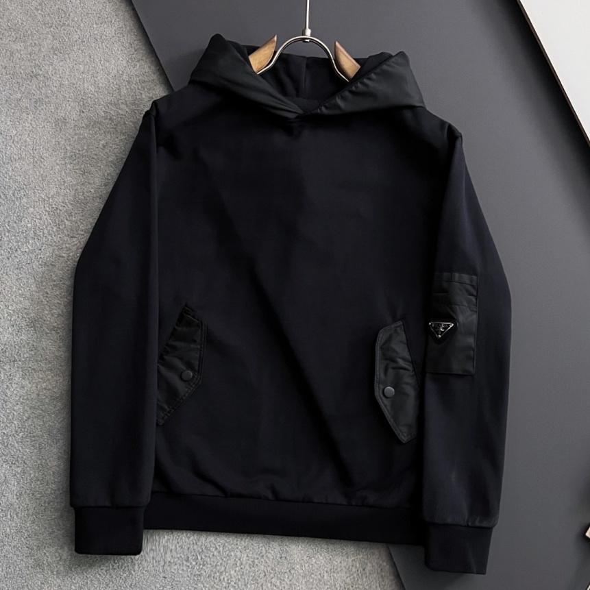 [홍콩명품.PRADA] 프라다 2025 남성용 후드티 PD1436 YB 홍콩명품의류,구매대행,온라인명품