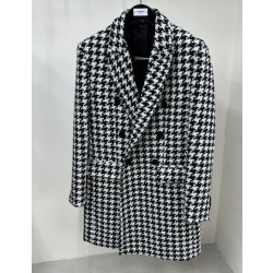 [홍콩명품.BALMAIN] 발망 25SS 로고 패턴 울 코트 자켓 BM030 HD 홍콩명품의류,구매대행,온라인명품