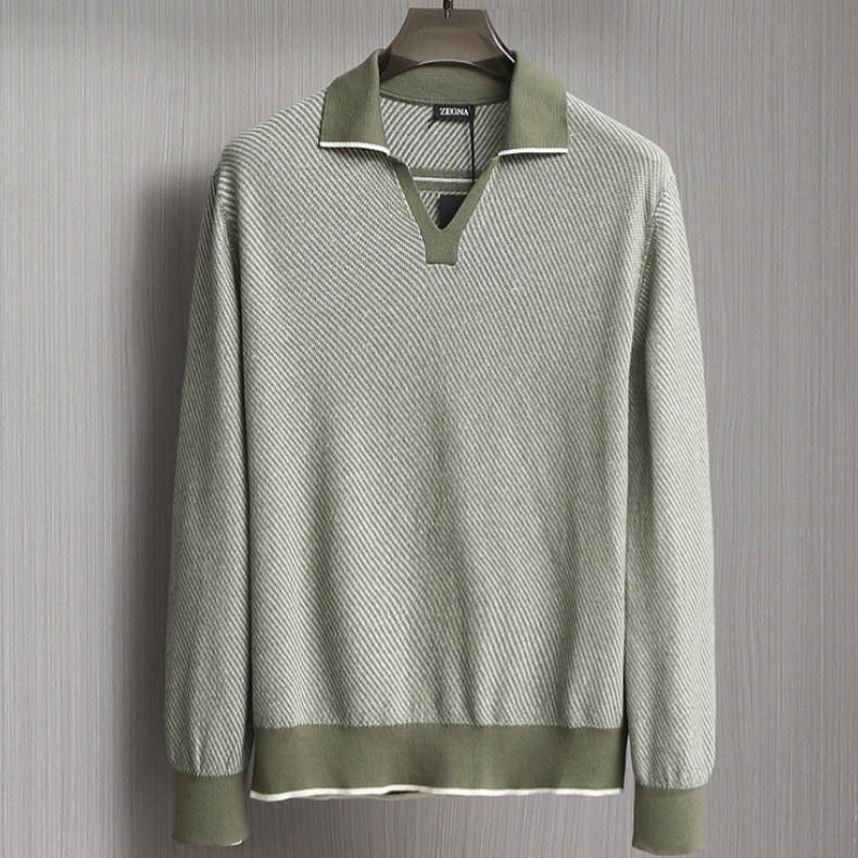 [홍콩명품.ZEGNA] 제냐 2025 남성용 니트풀오버 ZN671 YB  홍콩명품의류,구매대행,온라인명품