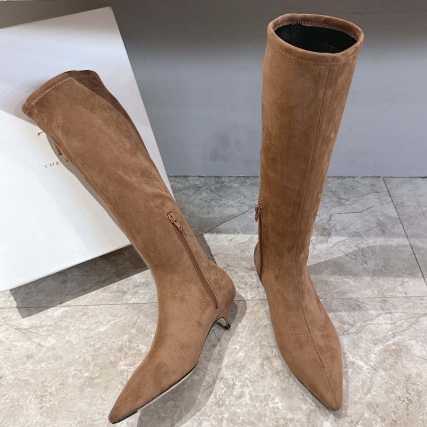[홍콩명품.THEROW] 더로우  25SS 여성 롱부츠 WA5874 DN 홍콩명품의류,구매대행,온라인명품