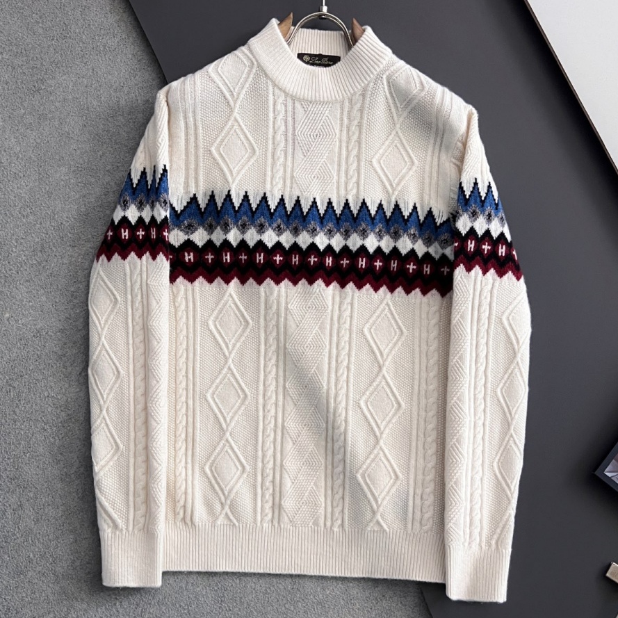 [홍콩명품.loro piana]로로피아나 2025 남성용 울 풀오버LP620 YB 홍콩명품의류,구매대행,온라인명품