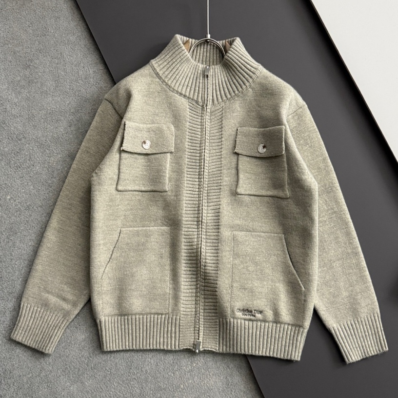 [홍콩명품.Christian Dior] 크리스챤 디올 2025 남성용 울 가디건 CD1026 HD 홍콩명품의류,구매대행,온라인명품