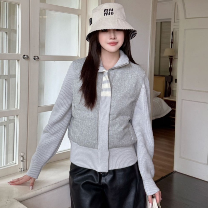 [홍콩명품.THOM BROWNE ] 톰 브라운  2025 여성 울+구스다운 패딩 WA5966 JS 홍콩명품의류,구매대행,온라인명품