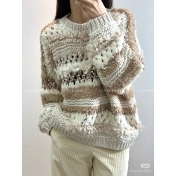 [홍콩명품.BRUNELLO CUCINELLI]브루넬로 쿠치넬리  2025 여성 울혼방 풀오버 WA5971 JS 홍콩명품의류,구매대행,온라인명품