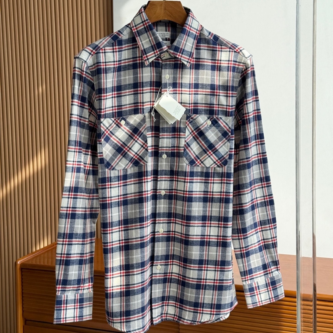 [홍콩명품.BRUNELLO CUCINELLI]브루넬로 쿠치넬리 2025 남성용 셔츠 BL1291 YB 홍콩명품의류,구매대행,온라인명품