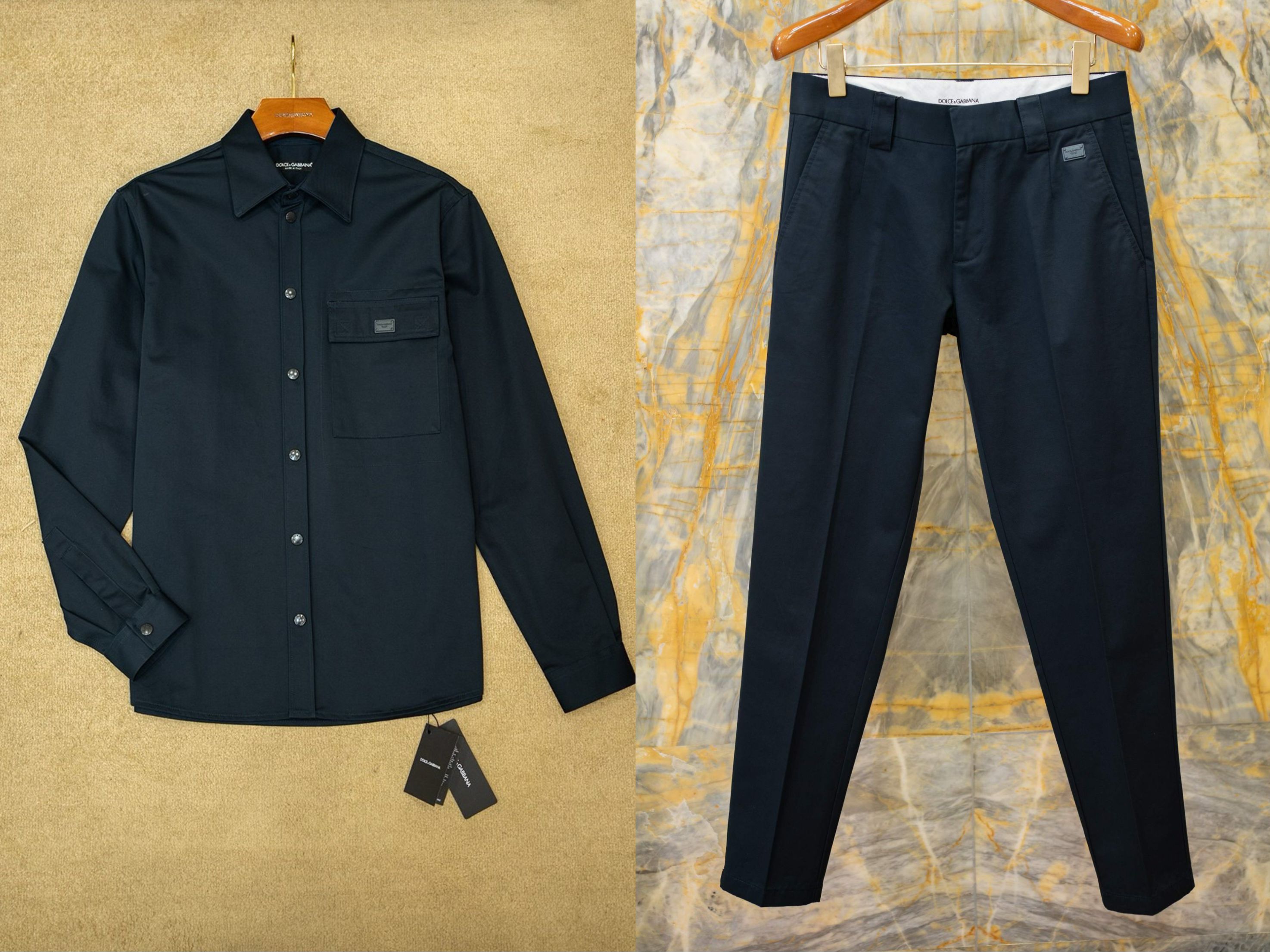 [홍콩명품 DOLCE & GABBANA ] 돌체앤가바나 2025 남성용 셔츠세트 DG474 HD 홍콩명품의류,구매대행,온라인명품