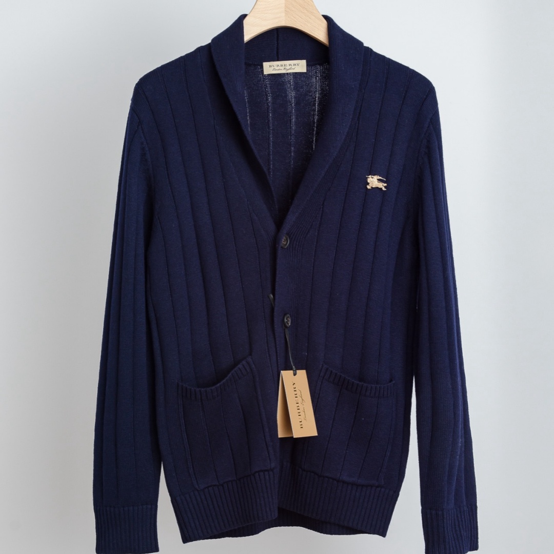 [홍콩명품.BURBERRY] 버버리 2025 남성용 울 가디건 BU1354 HD 홍콩명품의류,구매대행,온라인명품