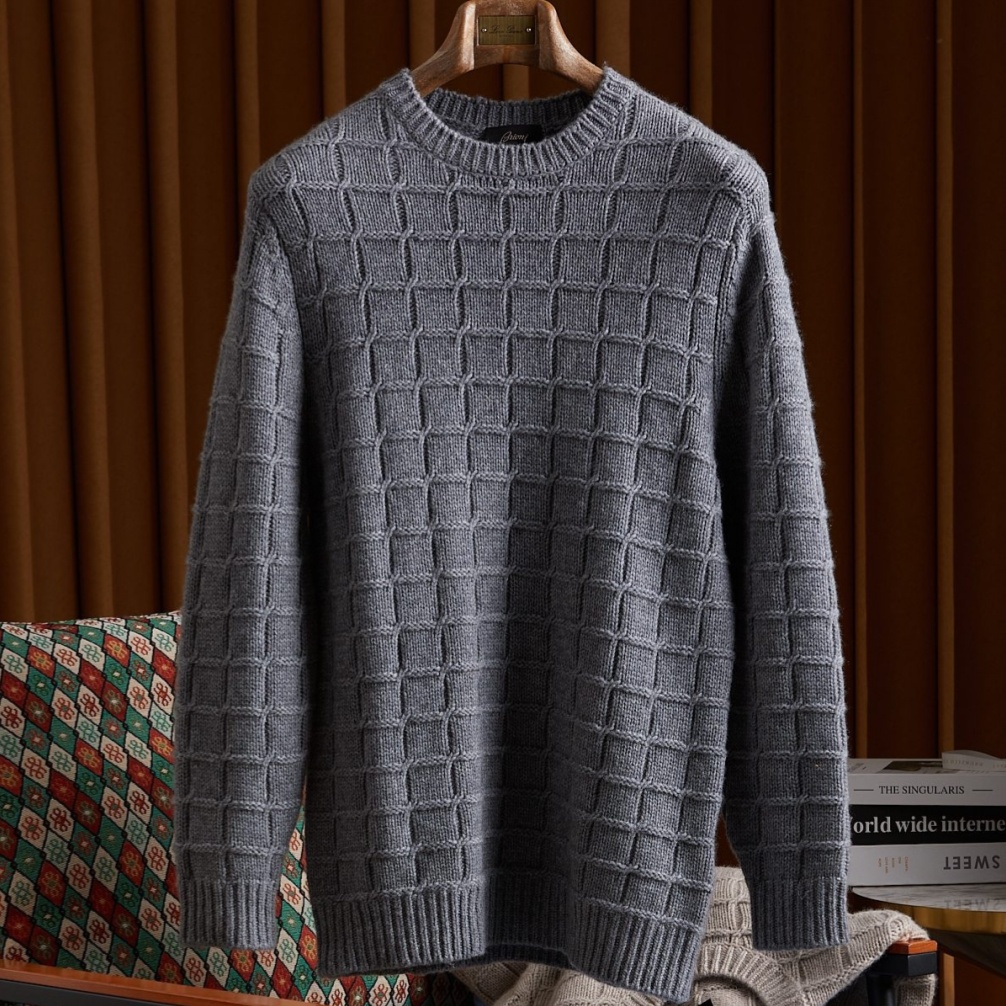 [ 홍콩명품.BRIONI ] 브리오니 2025 남성용 캐시미어 풀오버 GT278 YB 홍콩명품의류,구매대행,온라인명품