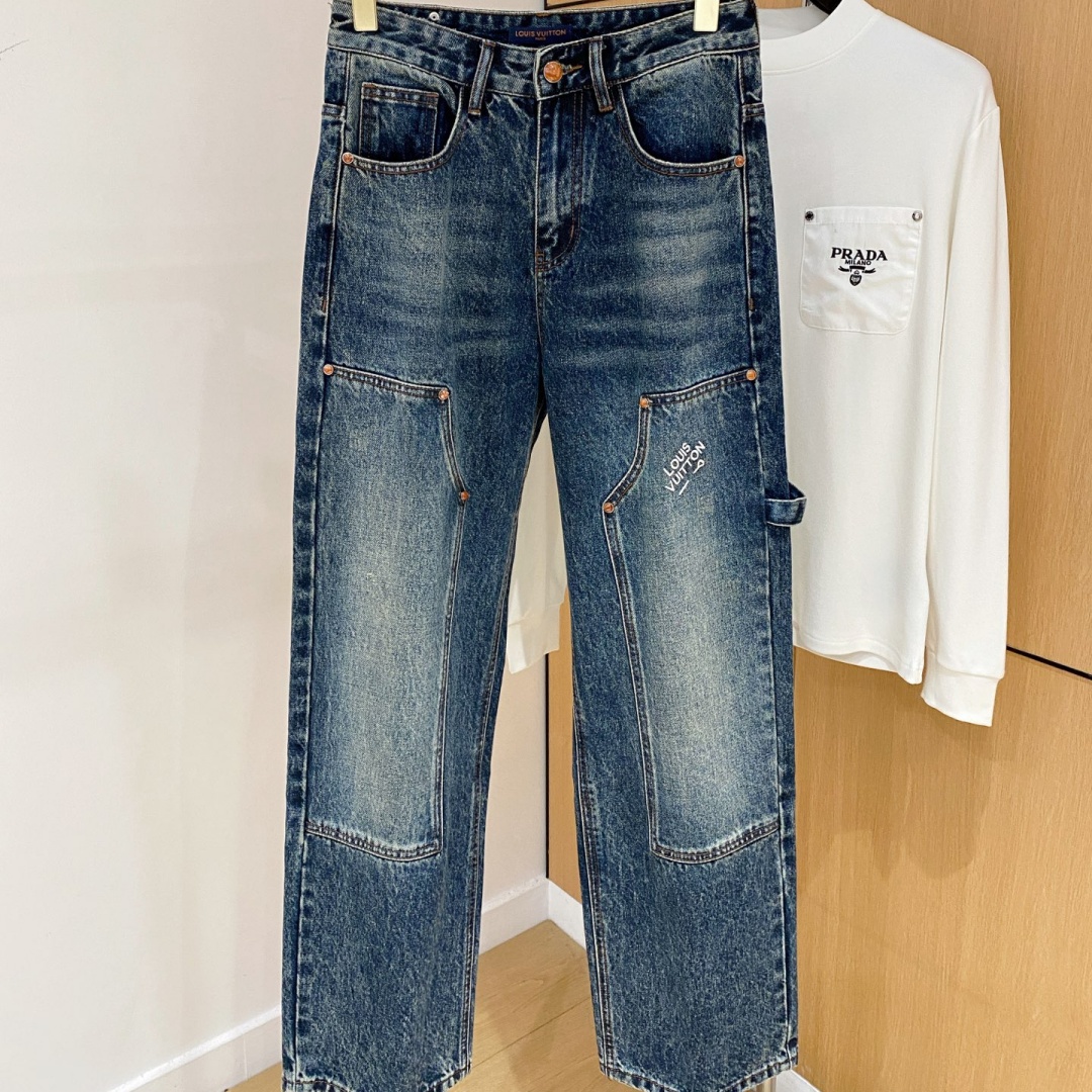 [홍콩명품.LOUIS VUITTON] 루이비통 25SS 청바지 LV2208 PD 홍콩명품의류,구매대행,온라인명품