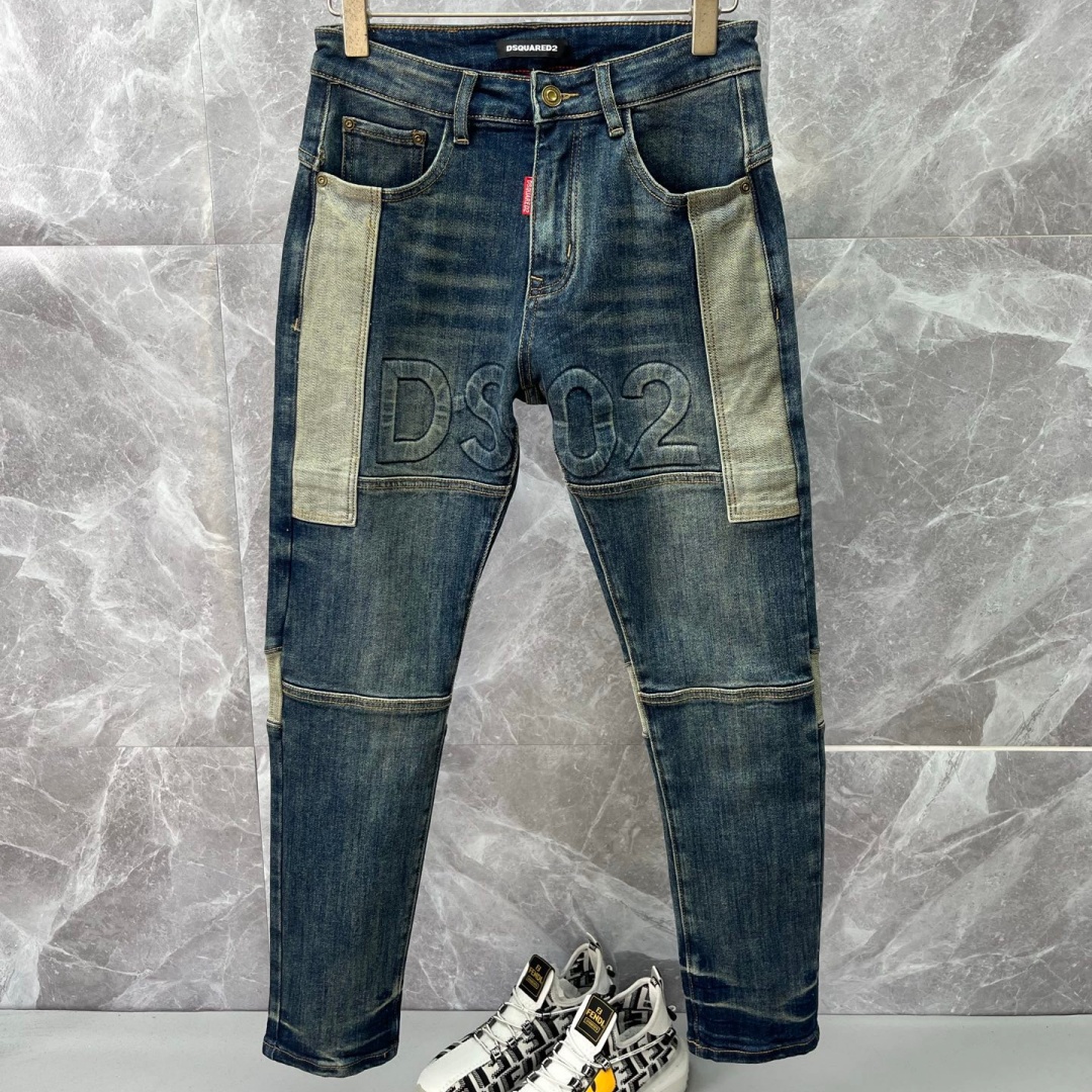 디스퀘어드 2025 남성용 스판청바지 DQ021 YB