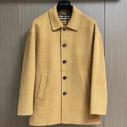 [홍콩명품.BURBERRY] 버버리 2025 남성용 캐시미어 코트 BU1367 HD 홍콩명품의류,구매대행,온라인명품