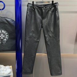 [홍콩명품.CHROME HEARTS] 크롬하츠 2025 남성  소가죽팬츠 GC422 HD 홍콩명품의류,구매대행,온라인명품