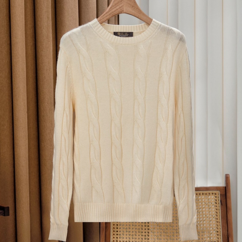 [홍콩명품.loro piana]로로피아나 2025 남성용 울+캐시미어 풀오버LP674 YB 홍콩명품의류,구매대행,온라인명품