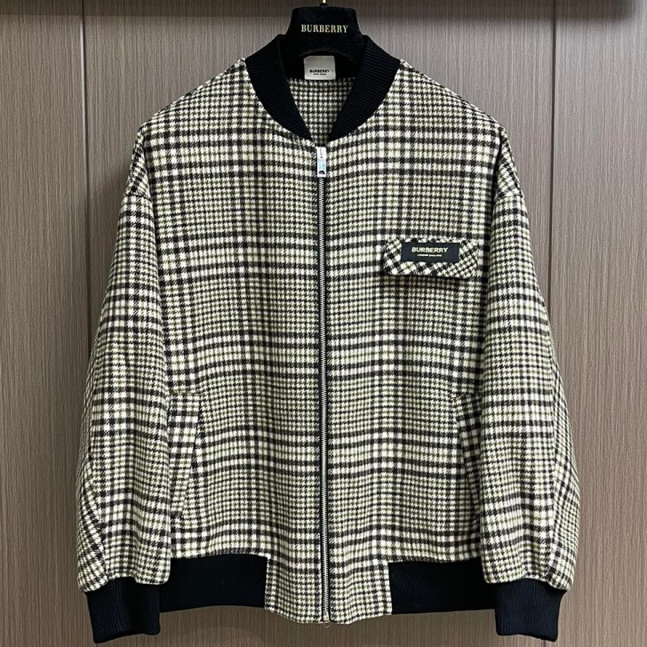 [홍콩명품.BURBERRY] 버버리 2025 남성용 울자켓 BU1399 HD 홍콩명품의류,구매대행,온라인명품