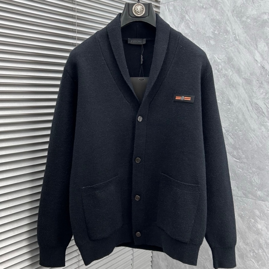 [홍콩명품.ZEGNA] 제냐 2025 남성용 울혼방 가디건 ZN722 PD 홍콩명품의류,구매대행,온라인명품