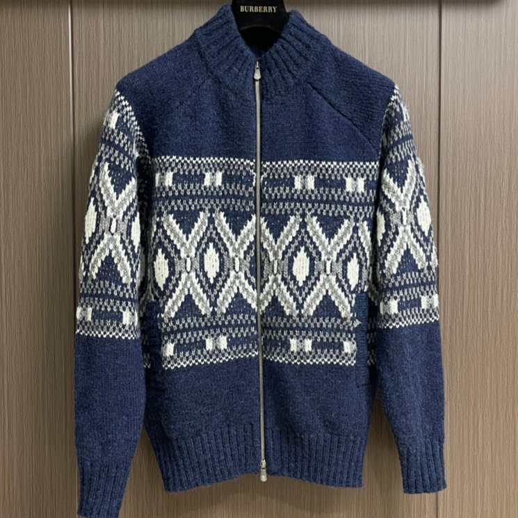 [홍콩명품.BRUNELLO CUCINELLI]브루넬로 쿠치넬리 2025 남성용 울풀오버 BL1327 YB 홍콩명품의류,구매대행,온라인명품