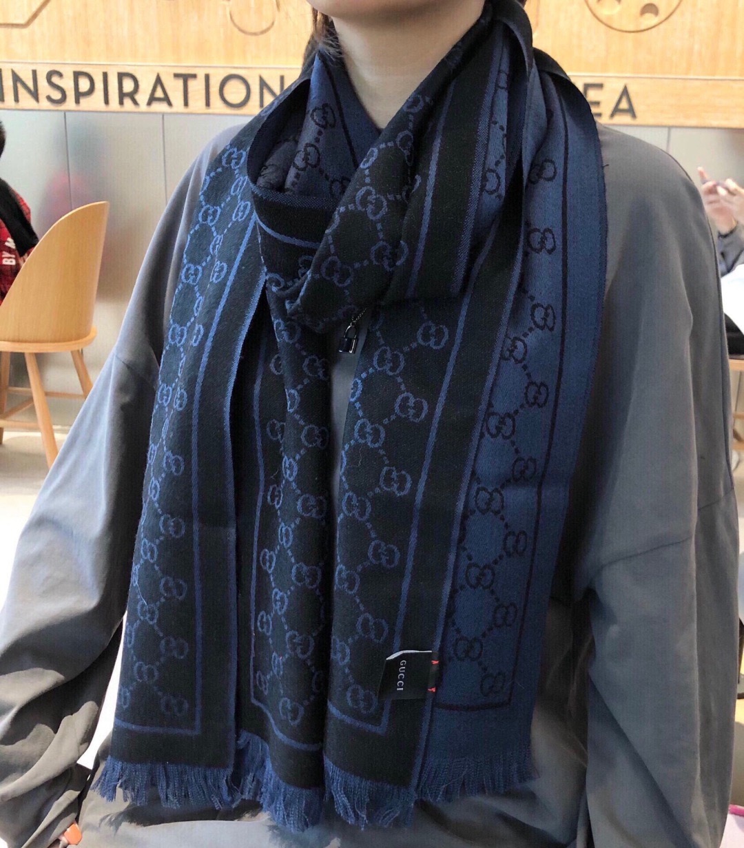 [홍콩명품.GUCCI] 구찌 2025 남여공용 캐시미어 스카프 SN1129 SG1 홍콩명품의류,구매대행,온라인명품