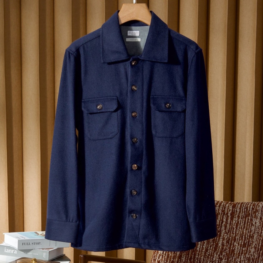 [홍콩명품.BRUNELLO CUCINELLI]브루넬로 쿠치넬리 2025 남성용 셔츠 BL11341 YB 홍콩명품의류,구매대행,온라인명품