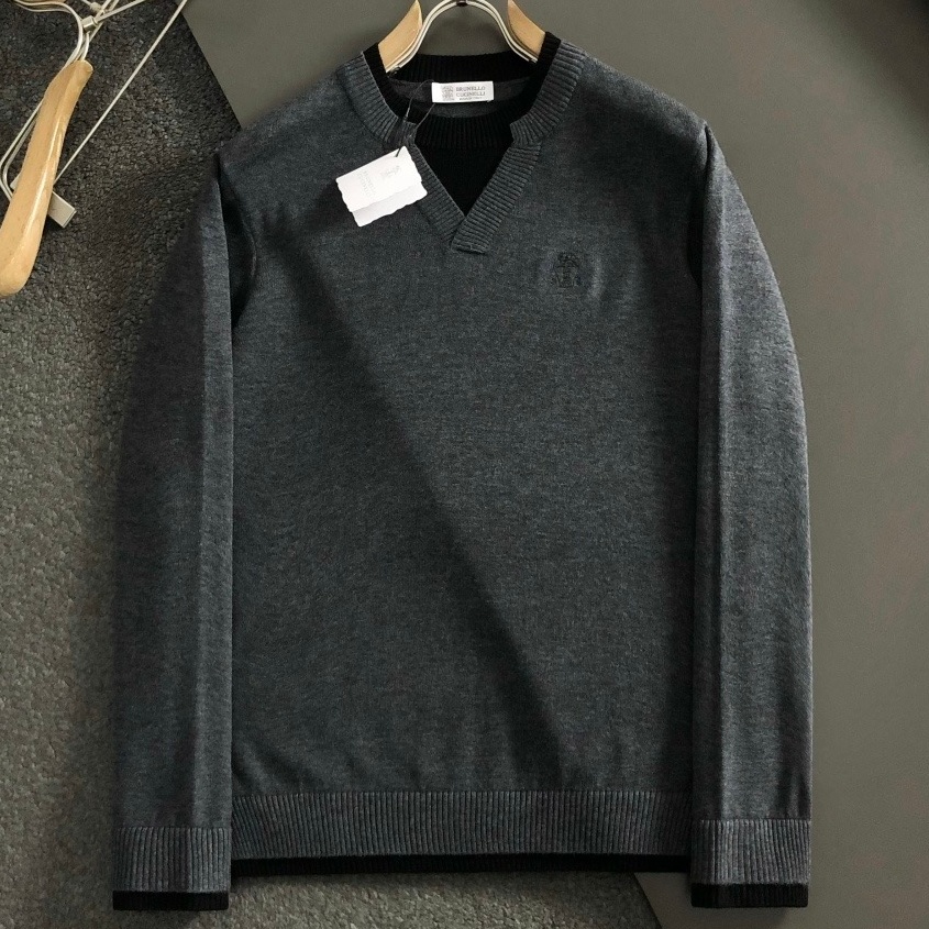 [홍콩명품.BRUNELLO CUCINELLI]브루넬로 쿠치넬리 2025 남성용 니트 풀오버 BL11346 YB 홍콩명품의류,구매대행,온라인명품