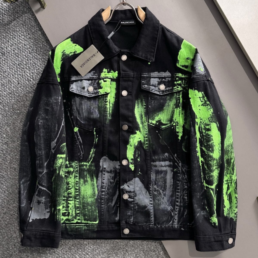 [홍콩명품.BALENCIAGA] 발렌시아가 2025 남성용 청자켓 BL1297 ZW  홍콩명품의류,구매대행,온라인명품