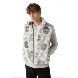 [홍콩명품.CSSABLANCA] 카사블랑카 2025 남성용 칼라 페이크 퍼 조끼 GT351 HD 홍콩명품의류,구매대행,온라인명품