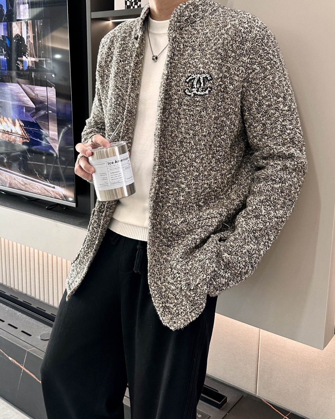 [홍콩명품.CHANEL] 샤넬 2025 남성용 울자켓 CH017 PD 홍콩명품의류,구매대행,온라인명품