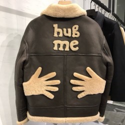 [홍콩명품.MOSCHINO] 모스키토 2025 남성용 모피일체 양가죽코트 GT354 HD 홍콩명품의류,구매대행,온라인명품