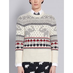 [홍콩명품.THOM BROWNE ] 톰 브라운 2026 남성용 니트 풀오버 TB1376 AGG 홍콩명품의류,구매대행,온라인명품