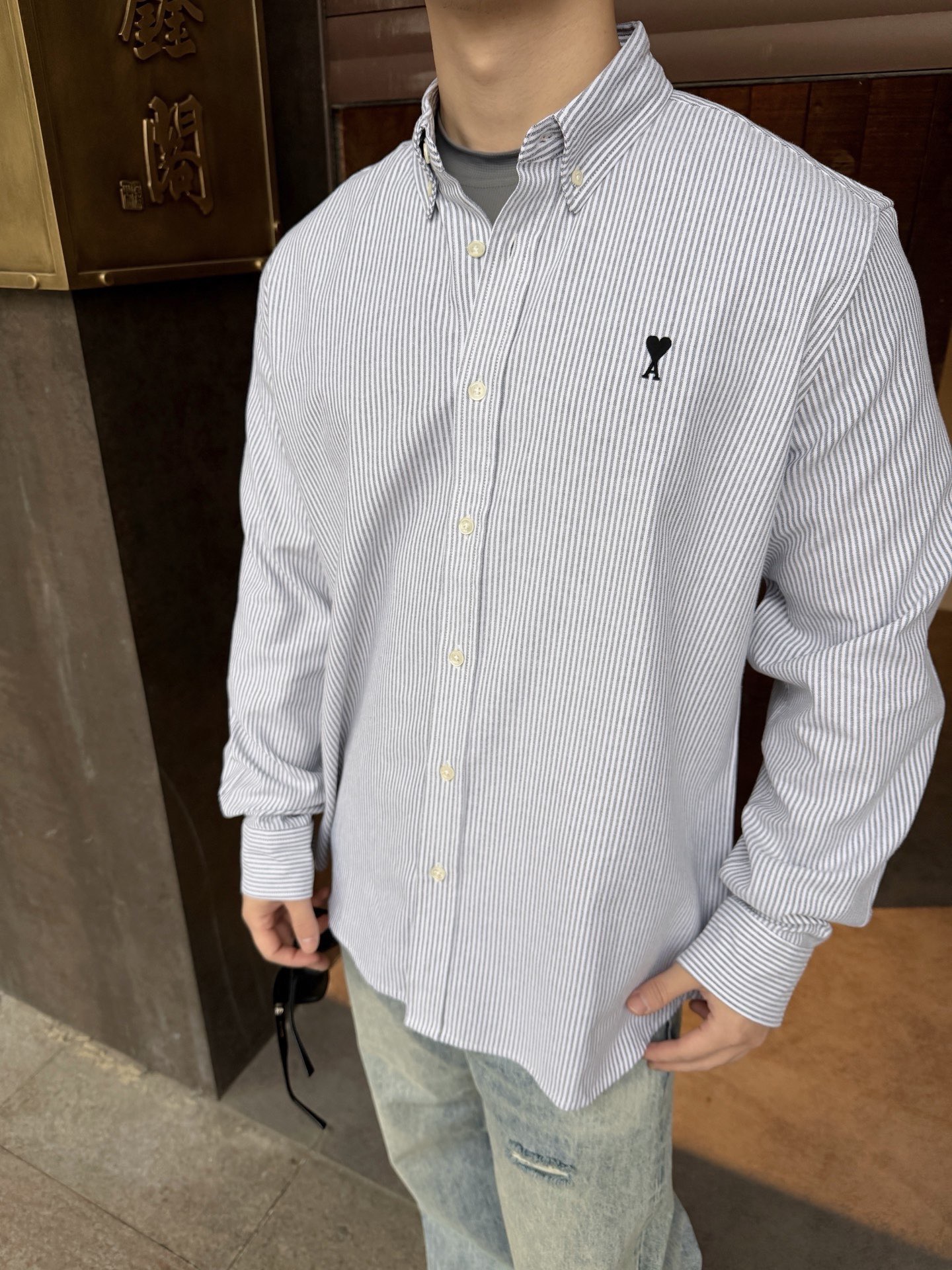 [홍콩명품.AMI] 아미 2026 남성용 셔츠 AM046 HHB 홍콩명품의류,구매대행,온라인명품