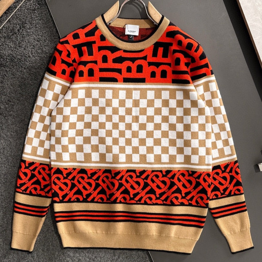 [홍콩명품.BURBERRY] 버버리 2026 남성용 니트풀오버 BU1510 PD 홍콩명품의류,구매대행,온라인명품