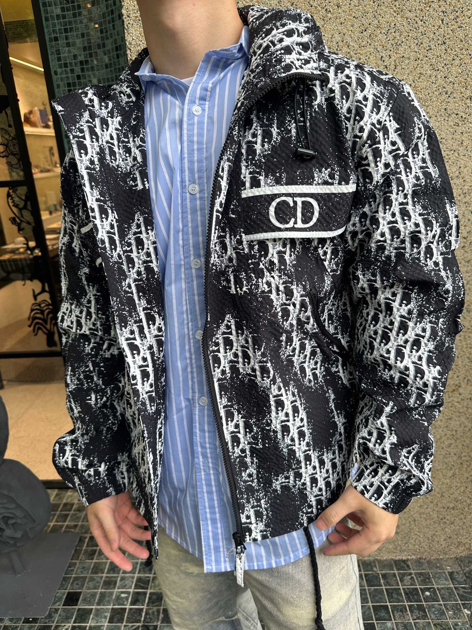 [홍콩명품.Christian Dior] 크리스챤 디올 2026 남성용 후드자켓 CD1528 TB3 홍콩명품의류,구매대행,온라인명품