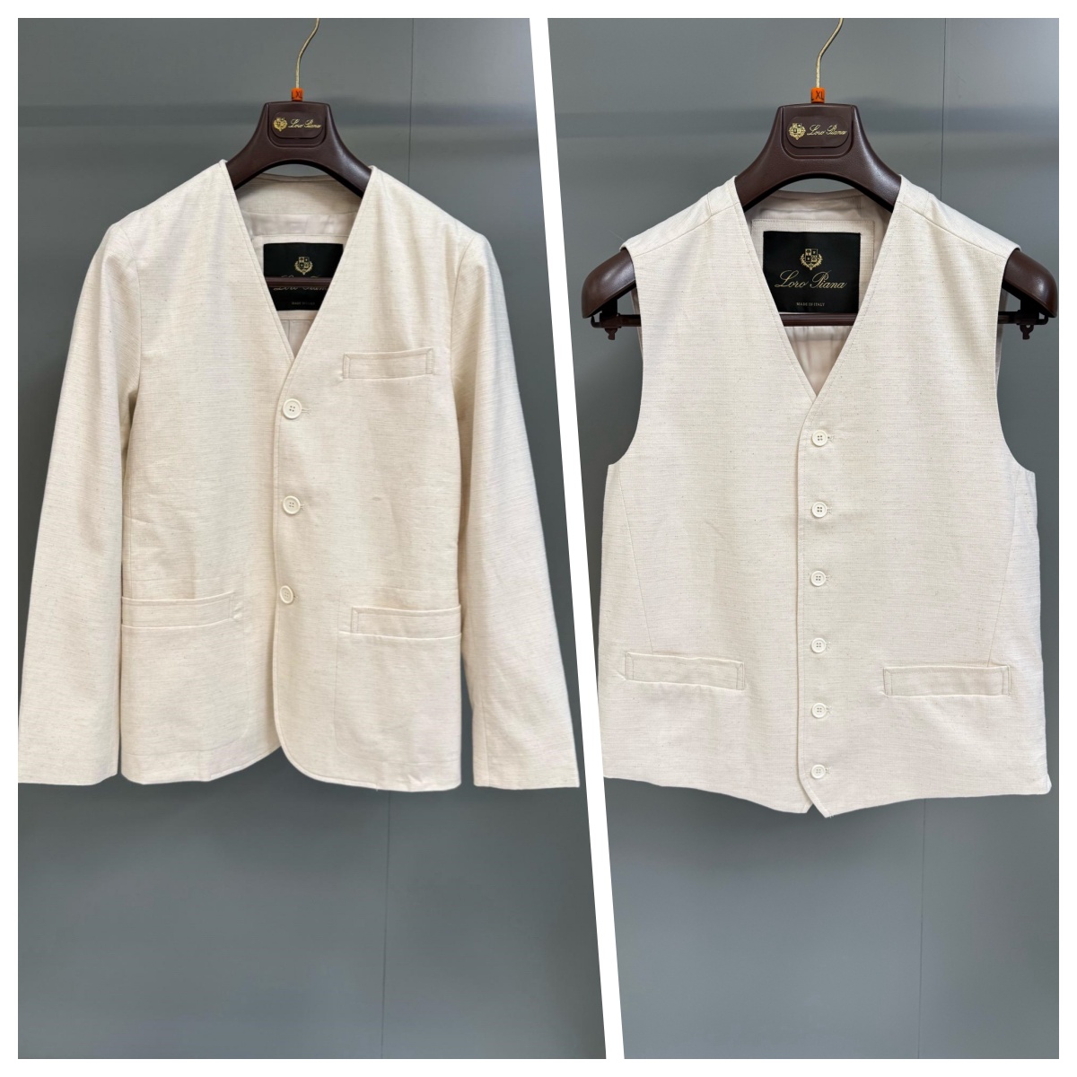 [홍콩명품.loro piana] 로로피아나 2026 남성용 린넨 수트자켓 조끼 세트 LP866 HD 홍콩명품의류,구매대행,온라인명품