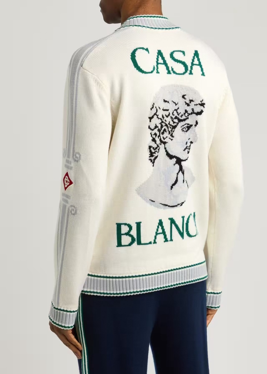 [홍콩명품.CASABLANCA] 카사블랑카 2026 남성용 울 가디건 GT385 HD 홍콩명품의류,구매대행,온라인명품