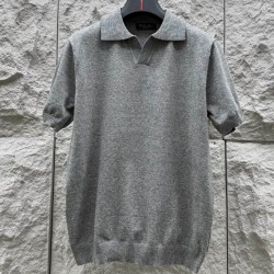 [홍콩명품.loro piana] 로로피아나 2026 남성용 니트반팔 LP968 HD 홍콩명품의류,구매대행,온라인명품