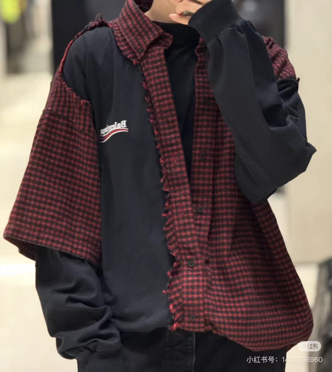 [홍콩명품.BALENCIAGA] 발렌시아가 2026 남성용 셔츠 BL1348 PD 홍콩명품의류,구매대행,온라인명품